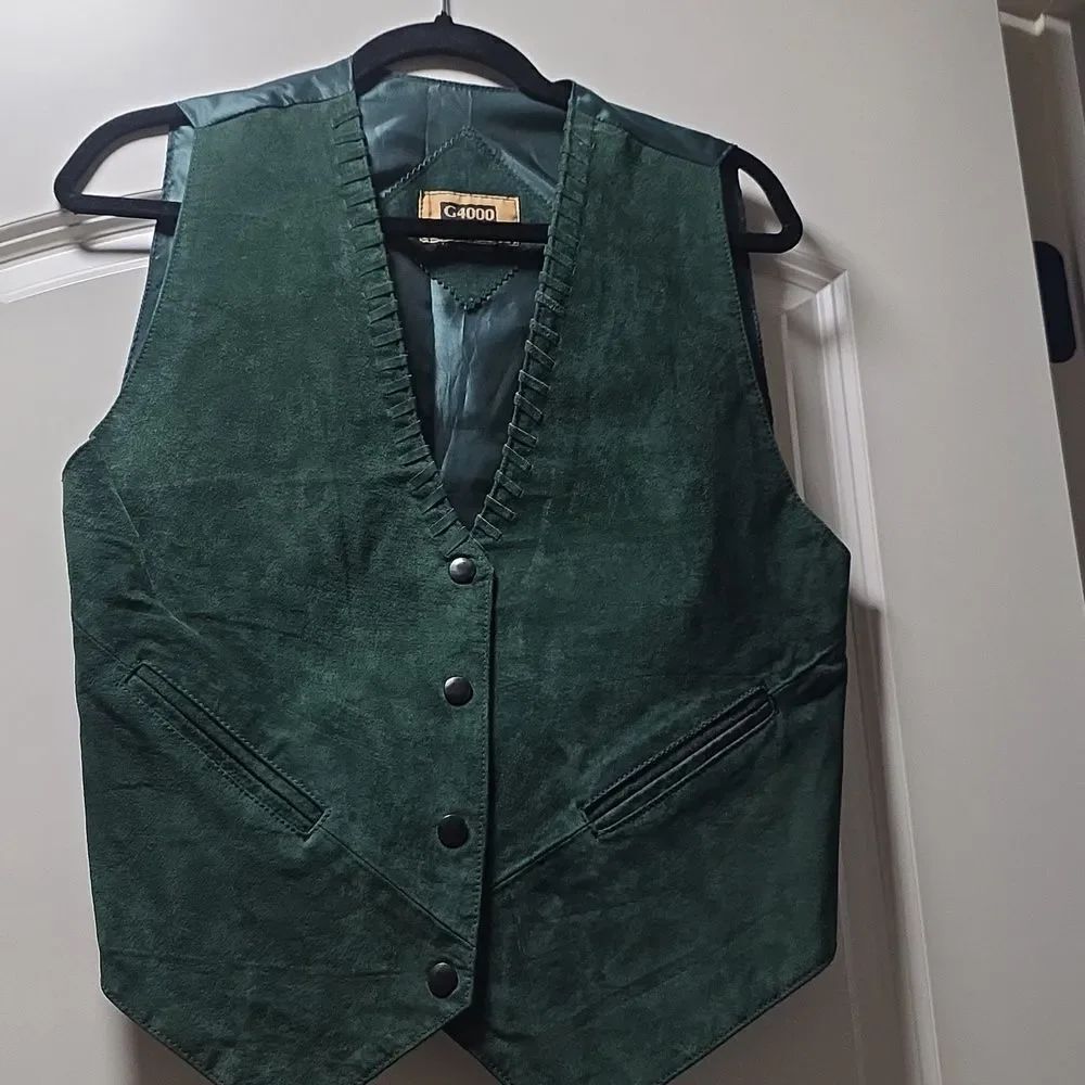 Vintage G4000 Genuine Leather Vest